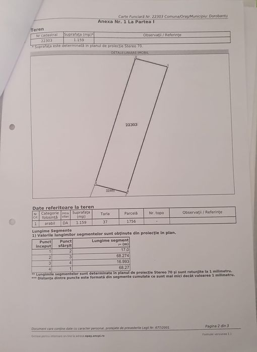 Teren 3000 MP langa Dunăre+ pădure descriere DN31