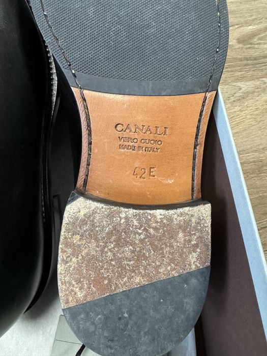 Луксозни мъжки обувки Canali Oxford 42