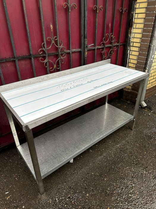 Стол разделочный стол нержавейка нейтральный стол  кухонное оборудован