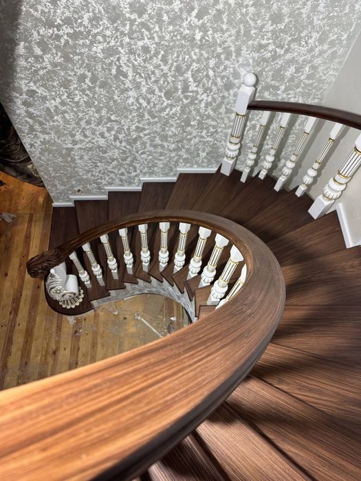 Обшивка лестниц puxta  obshivka zina yogʻoch ёғоч зина апшивка