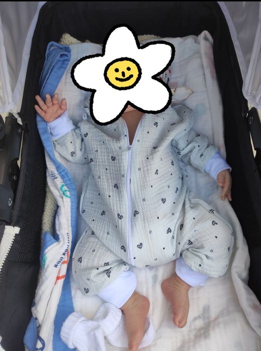 Комбинизон муслиновый