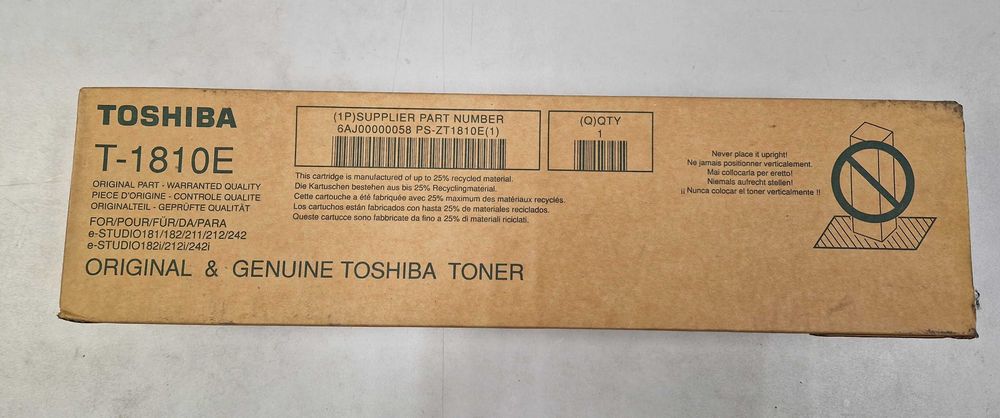 Оригинална тонер касета Toshiba Black T-1810E