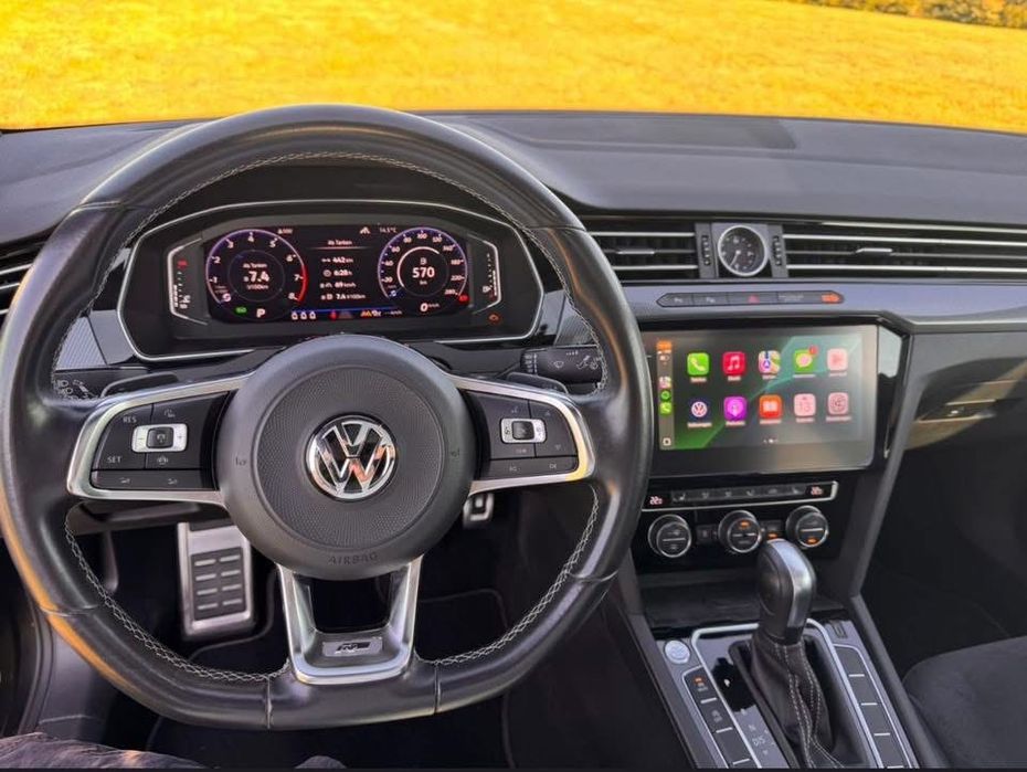 Volan original R LINE cu Padele VW Arteon Passat b8 Tiguan golf 8 etc