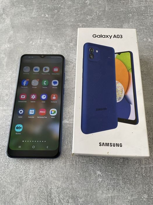 Samsung A03 blue