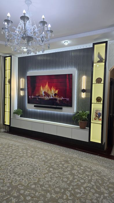 Установка ТВ на стену