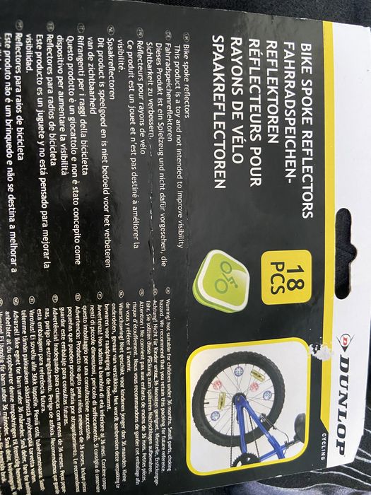 Elemente reflectorizante pentru bicicletă
