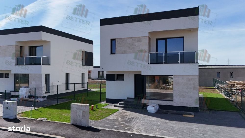 Vilă Premium P+1E În  Berceni / Vidra | 4 Camere, 3 Băi- 454 Mp