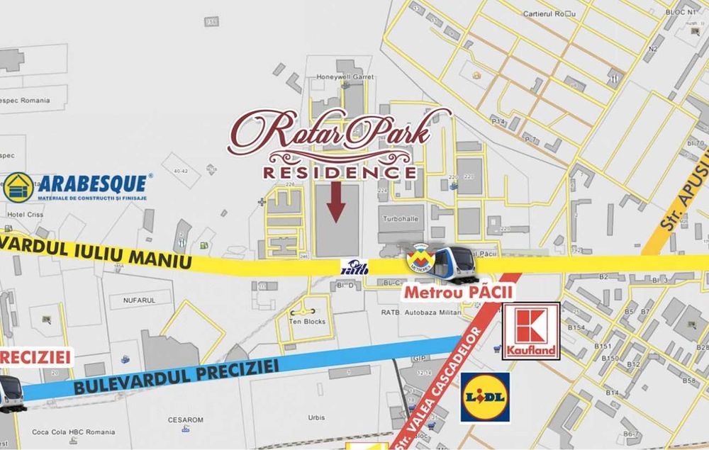 Proprietar | Vanzare | 2 camere | metrou Pacii | Rotar Park Residence 1