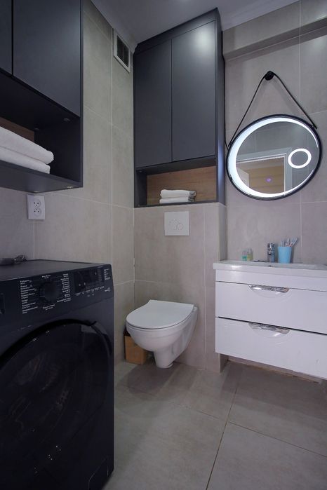 City Plus. 2 ком люкс посуточно рядом озером Сайран