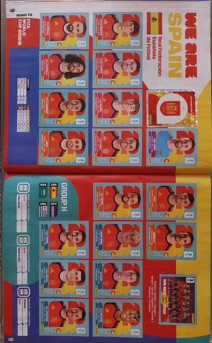 Album Panini World cup 2026 complet