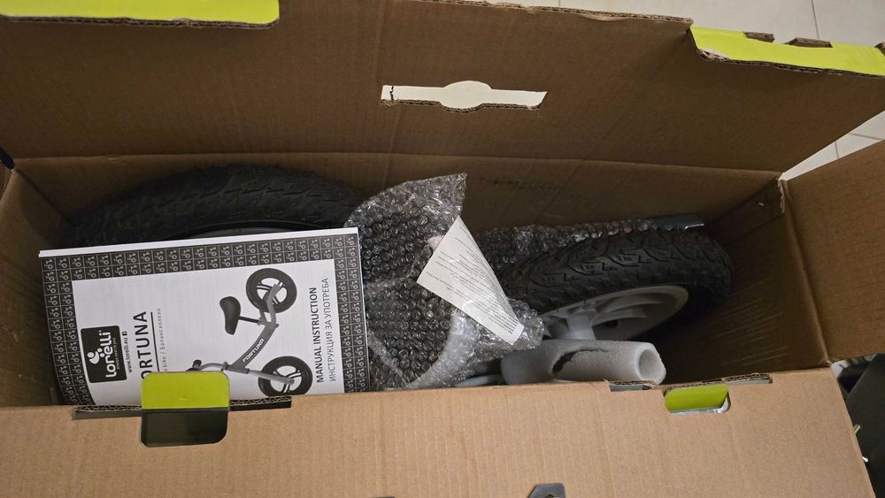 Детско Колело за Баланс LORELLI. Fortuna, Air, Светещи Джанти Dark