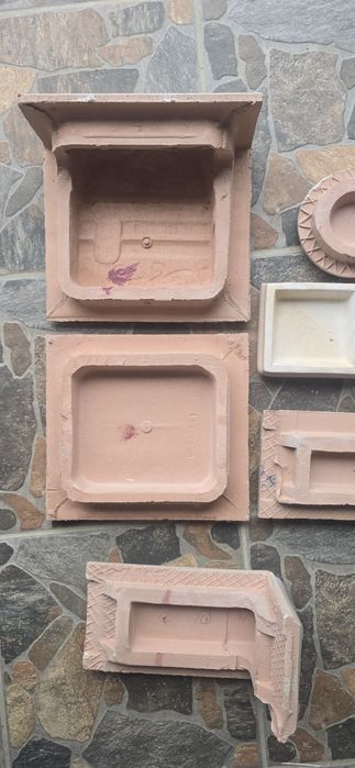 Teracota noua pentru soba ivory