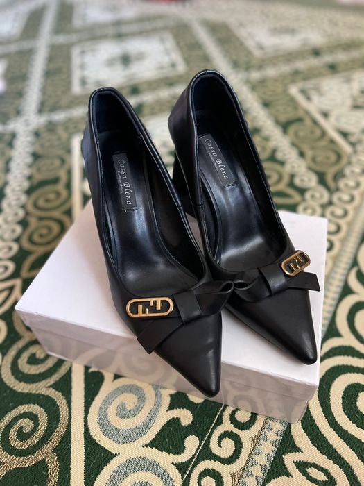 Вечерний каблук 7000 тг