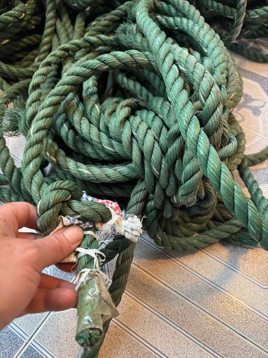 Яхтено въже - тройна оплетка