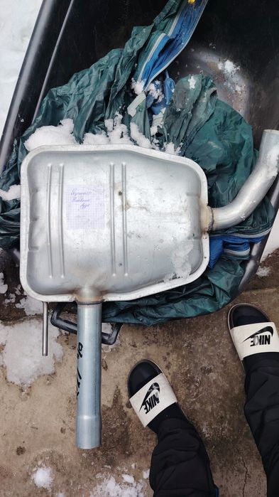 Резонатор ауди фольсваген