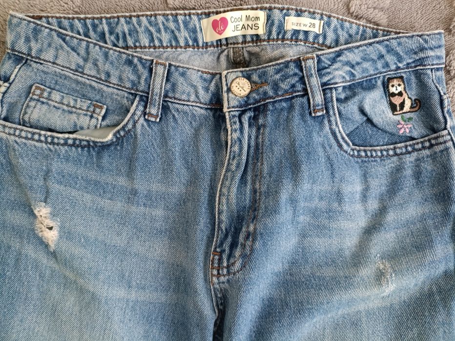 Джинсы koton mom