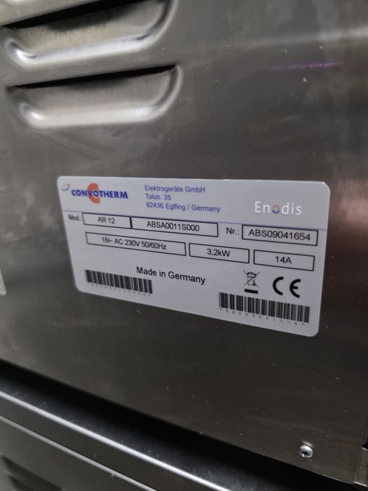 Convotherm AR12 професионален конвектомат монофазен