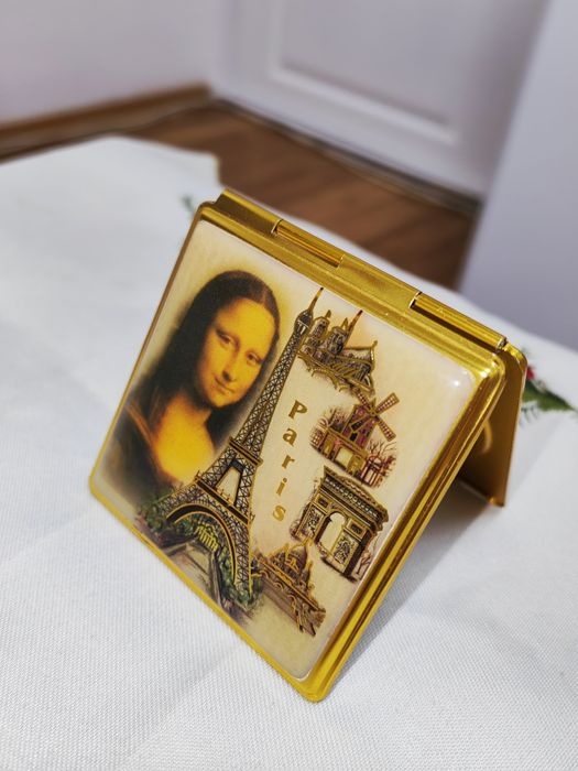 Oglinda cosmetica eleganta vintage Paris