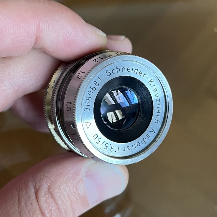 Schneider- kreuznach Radionar 3.5/50mm