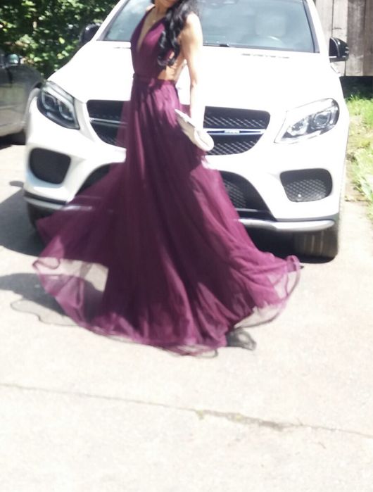 Vand Rochie tul culoare mov Ana Radu