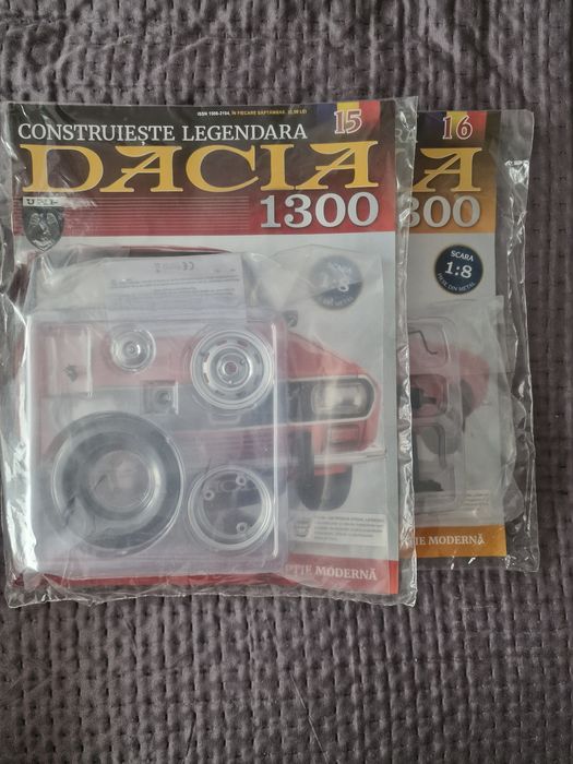 Numere Dacia 1300 scara 1:8 de la 1-16