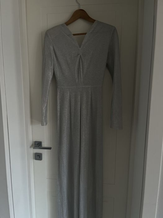 Комбенезон серебристый s,xs