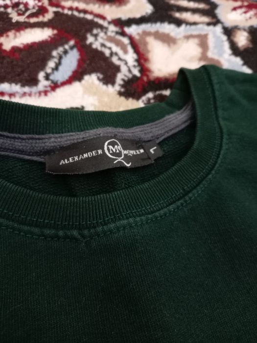 Зелёный свитер Alexandr Mcqueen