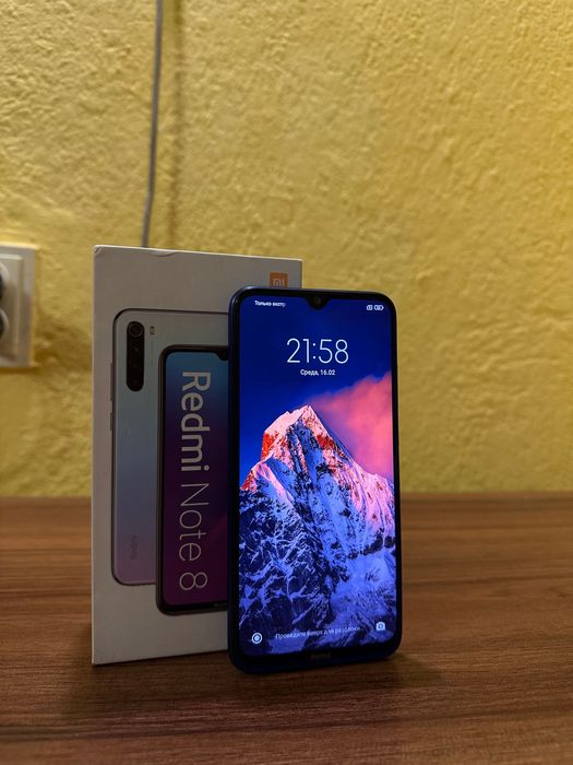 Продам смартфон xiaomi redmi note 8 в очень хорошем состоянии!