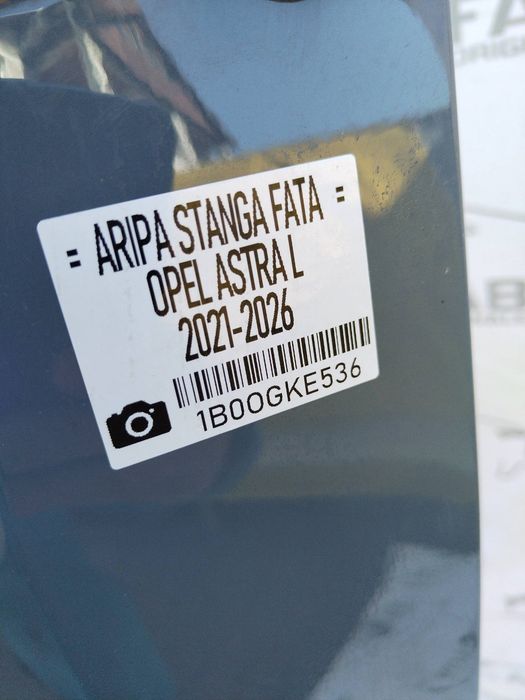 Aripa stanga Opel Astra L an 2021-2022-2023-2024-2025-2026