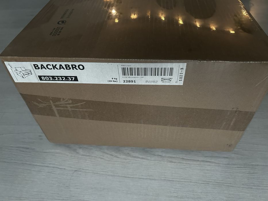 Husa canapea Ikea Backabro