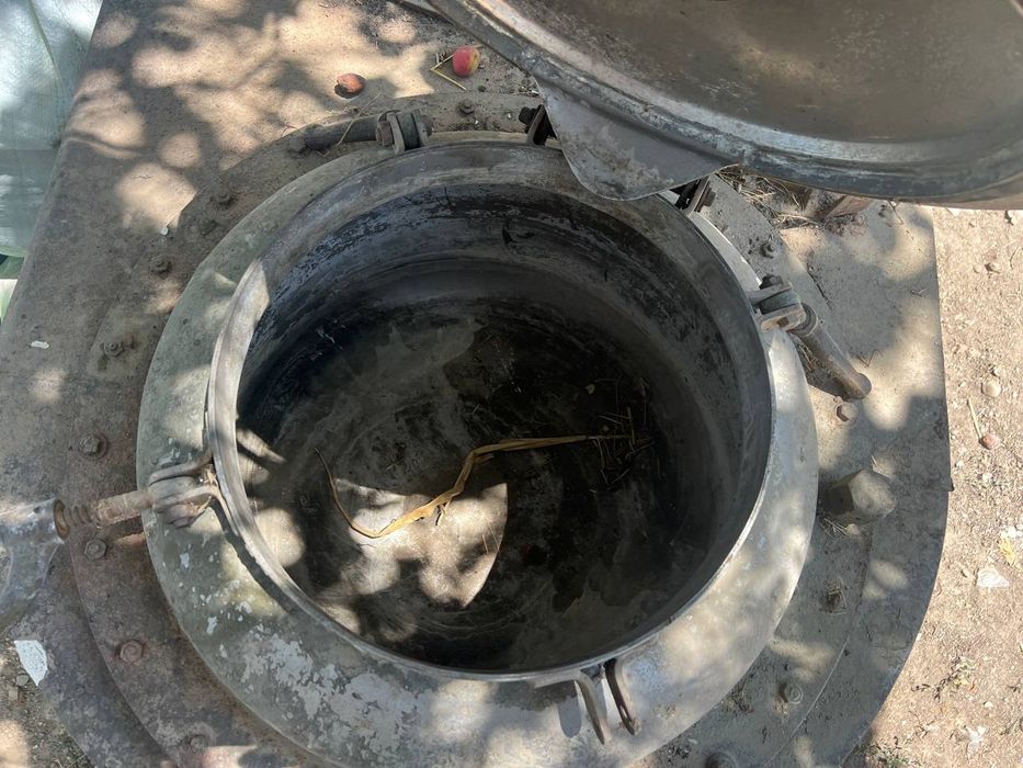 Казан полевой. Козон учёги билан.