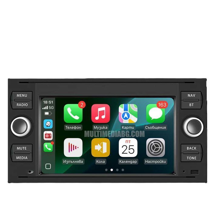 Ford Focus Mondeo Fiesta Transit Kuga C-Max Мултимедия Навигация