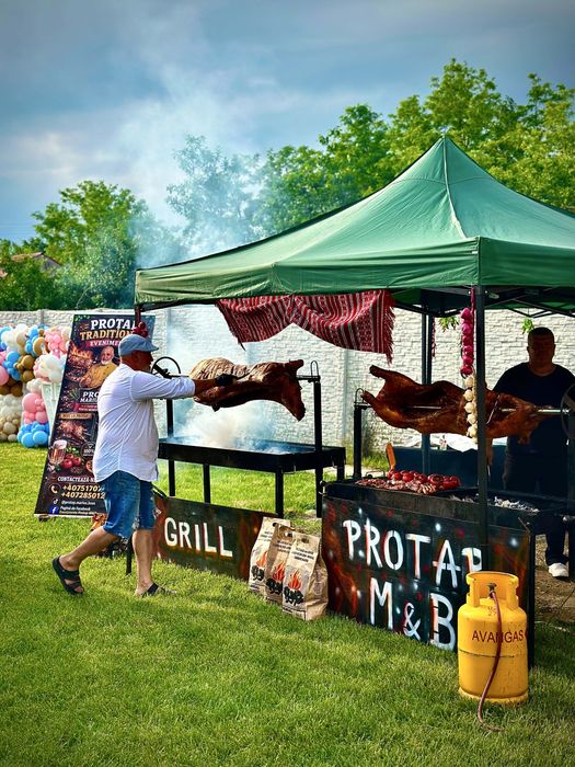 Proțap & Grill pentru Evenimente – Berbecuț, Purcel, Pui la Ceaun, Platouri Țărănești. Prahova - Dambovita - Arges - Ilfov - Toata țara.