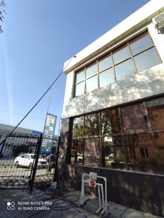 Мойка фасадов и окон