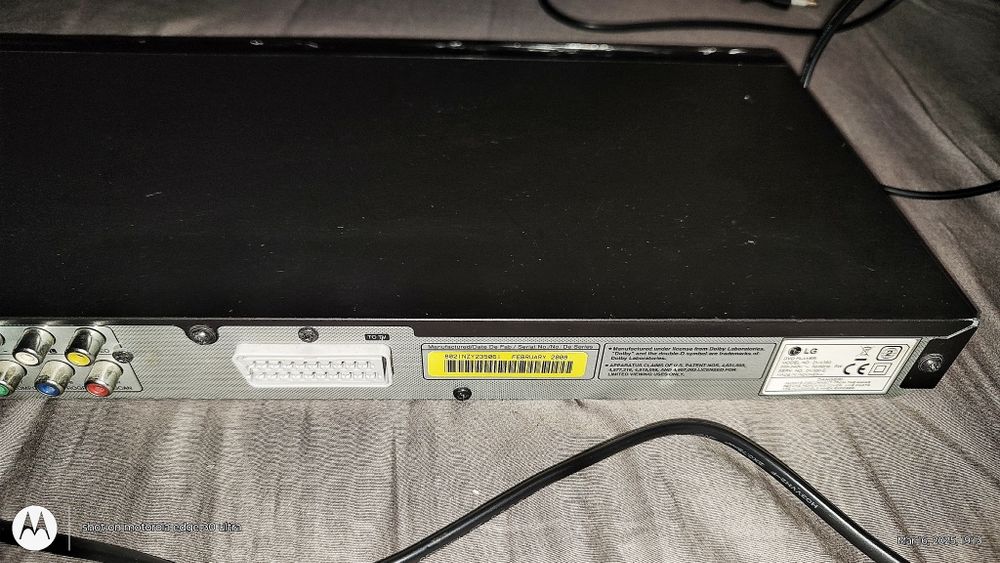 LG DVX-380 DVD плейър