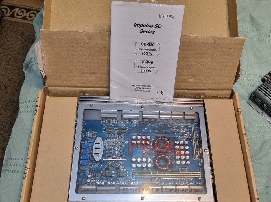 Amplificator auto 2 canale/mono Impact,Impulse
