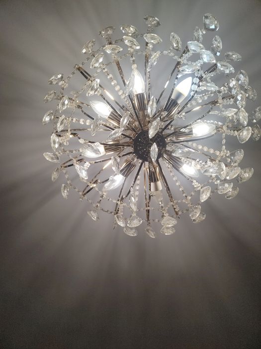 Люстра под хрусталь