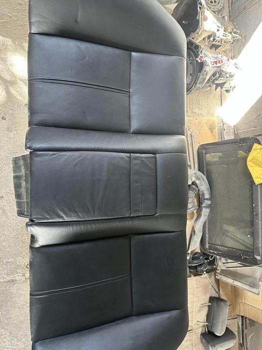 Banchetă bmw e39 piele neagră fixă