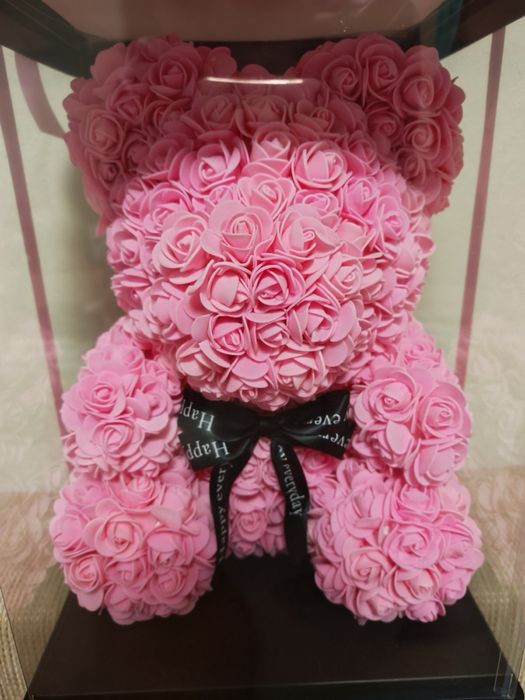 Мече от вечни рози 40 см .