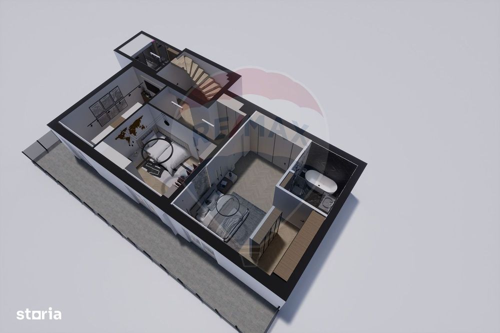 Apartament semifinisat, de Lux, zona semicentrală, 248mp SC, 154mp SU