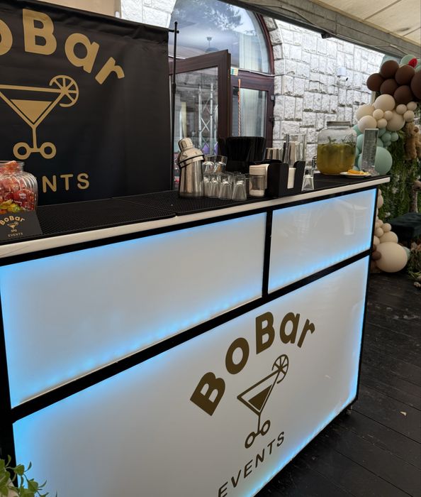 SUPER PRET/Bar mobil/Cocktail bar/Fum greu/Cabina foto/Tort shot-uri