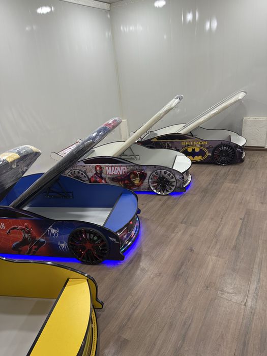 Кровать машинки в большом ассортименте!