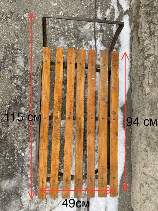 Сани грузовые прочные