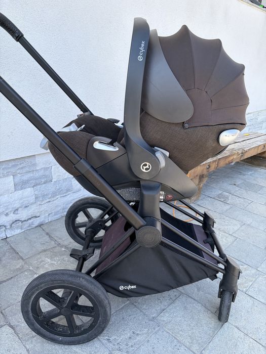 Бебешка количка Cybex priam +кош за новородено с база