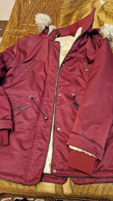 geaca iarna cu blanita