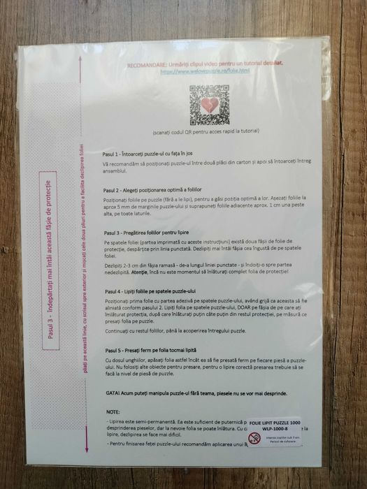 Puzzle 500 piese, 47 x 33 cm, câine cu ochelari