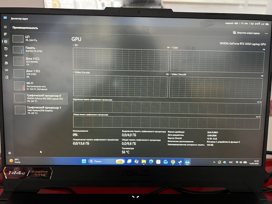 Asus tuf gaming A15
