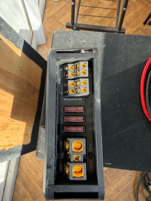 Самбуфер + усилитель и доп шнуры