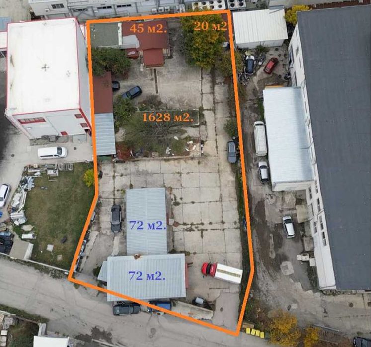 Продава се Промишлена сграда в Търговище, Център - 1628 кв.м за 306 €/кв.м - Снимка #1