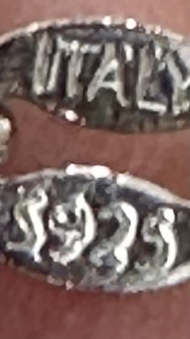 Серебряный комплект ( Италия )